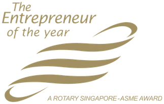 The Entrepreneur of the Year, a Rotary Singapore-ASME award