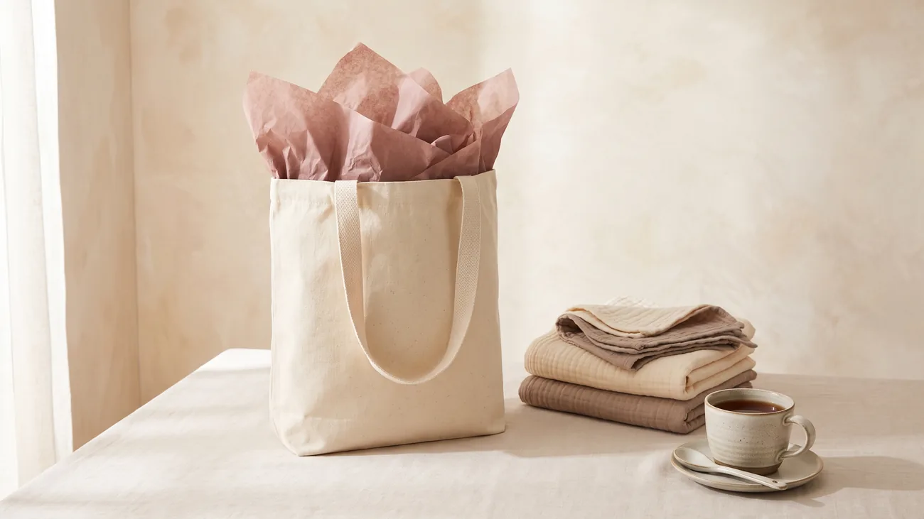 BMB goodie bag given to every couple who books a prenatal breastfeeding session