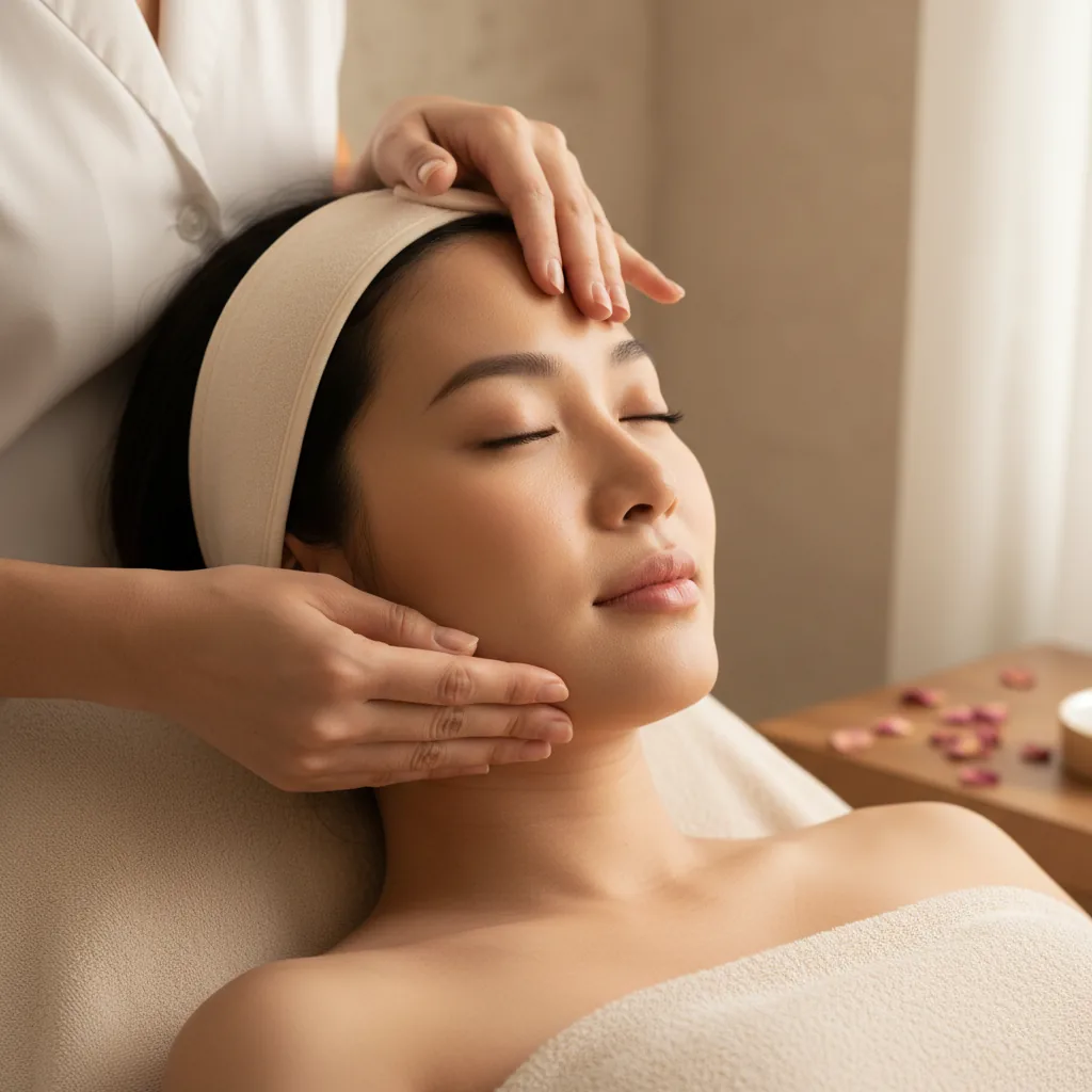 Pregnancy-safe facial at BMB Singapore