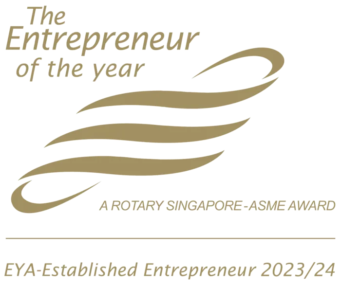 The Entrepreneur of the Year &mdash; EYA Established Entrepreneur 2023/24, a Rotary Singapore-ASME Award