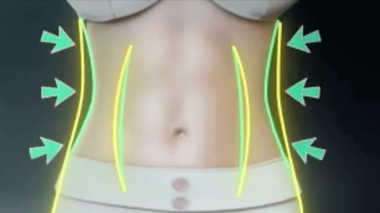 HIFEM device delivering electromagnetic pulses to the abdominal muscles at BMB