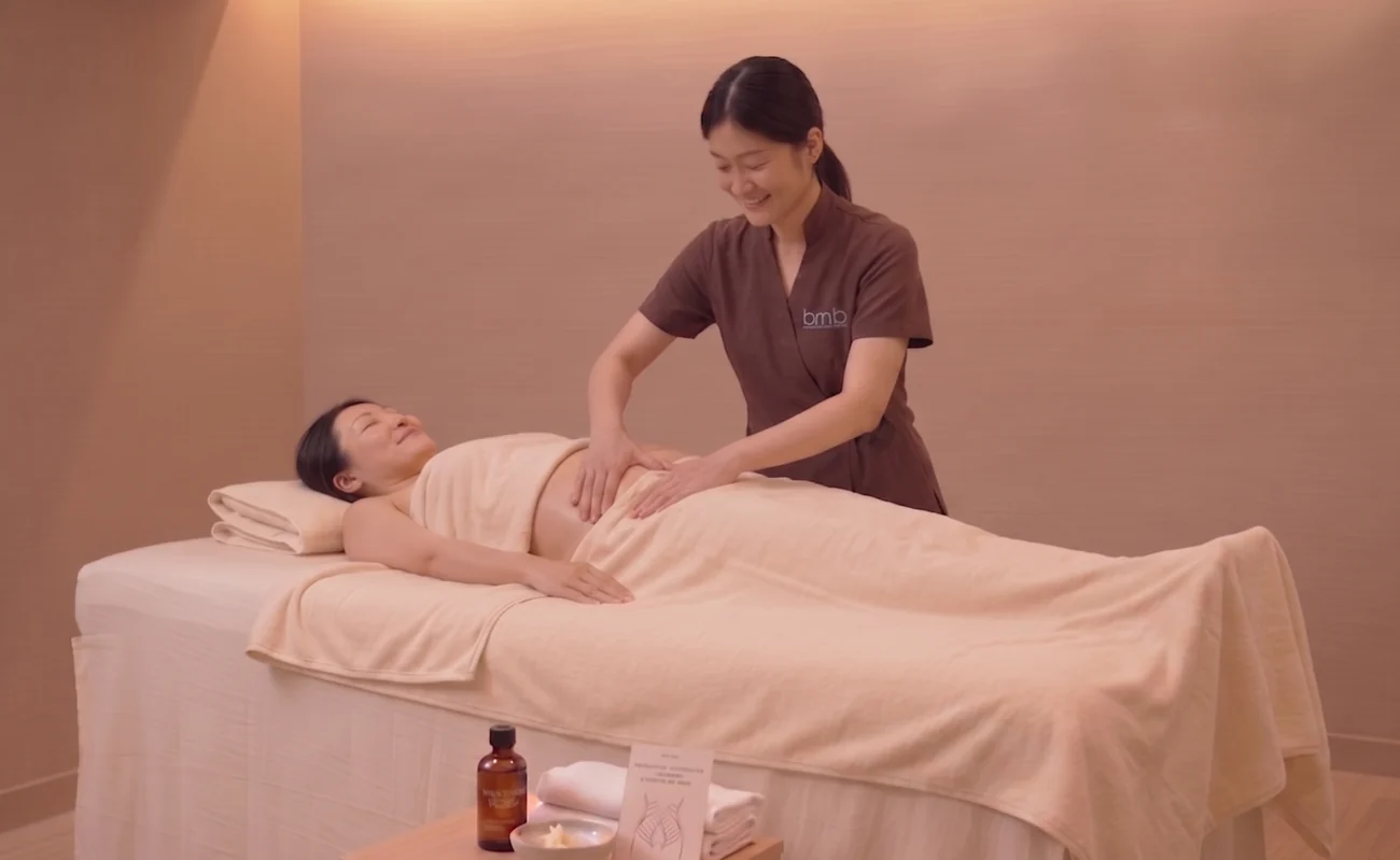 An endermologie session at BMB, part of the August promotion