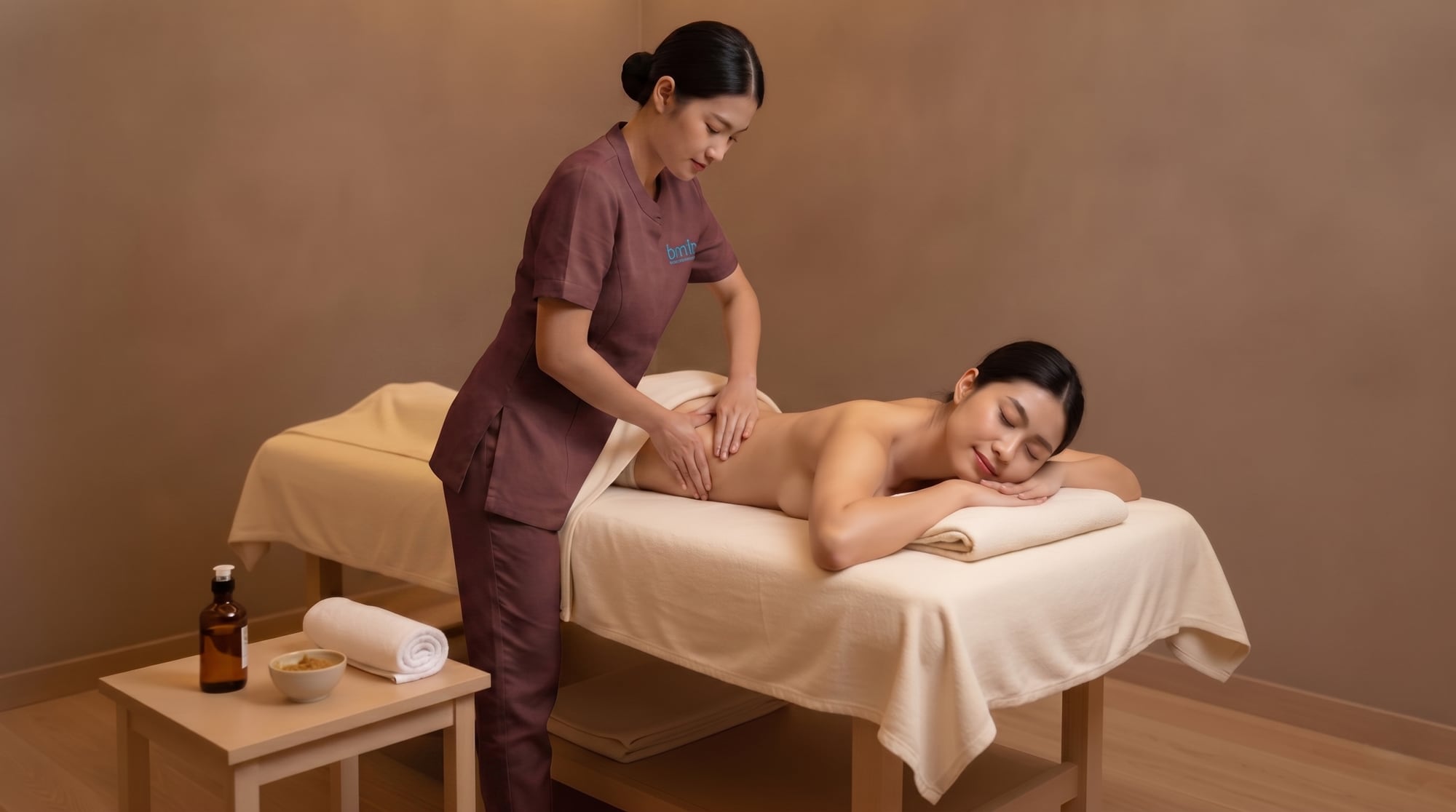 Prenatal massage easing painful groins in pregnancy