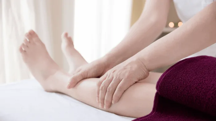 A leg revival massage at The Wellness Center, Beauty Mums & Babies